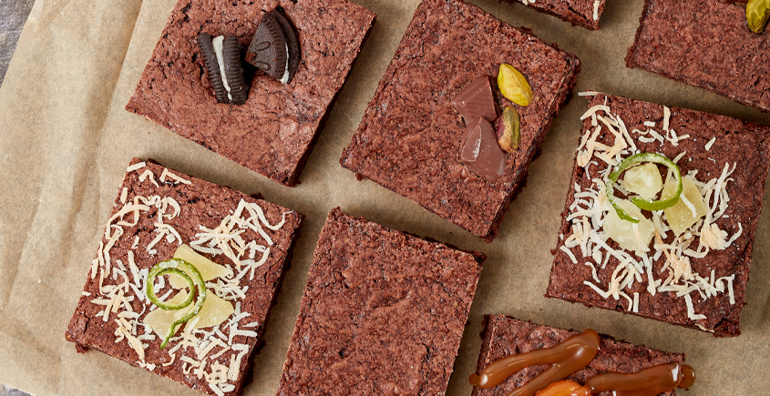 Fudge Brownies with Plant-Based Ingredients