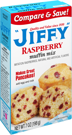 "JIFFY" Raspberry Muffin Mix