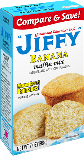 "JIFFY" Banana Muffin Mix