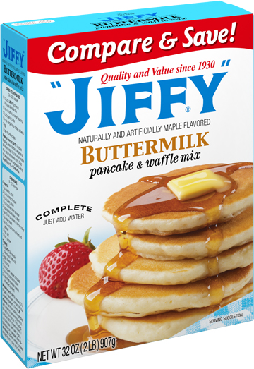 “JIFFY” Buttermilk Pancake & Waffle Mix (32 oz.) | "JIFFY" Mix